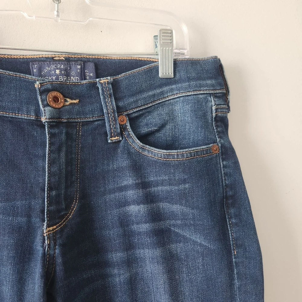 Lucky Brand Charlie Skinny Ankle Jeans 4/27